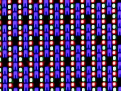 Sub-pixel array