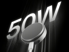 De 50W AirVOOC magnetische oplader is nu verkrijgbaar in het Verenigd Koninkrijk. (Afbeeldingsbron: Oppo)