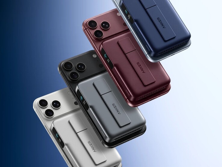 De Anker MagGo 2 Pro is verkrijgbaar in verschillende kleuren, waaronder bordeauxrood