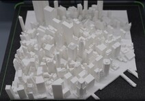 Geprint model van Manhattan (Afbeelding Bron: AnkerMake)