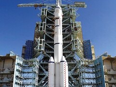China&#039;s Long March 2D lanceert eerste &quot;Star Computing&quot;-constellatie en brengt 12 AI-satellieten in een baan om de aarde (Beeldbron: CNSA)