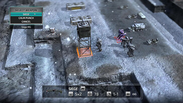 Afgebeeld: Een gameplay screenshot van FRONT MISSION 1st: Remake.