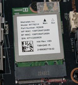 WLAN-module in de Morefine M600