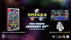 Omega 6 The Triangle Stars fysieke exemplaren beschikbaar voor pre-order (Afbeelding bron: Limited Run Games)