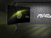 De MAG 321CUP heeft een kromming van 1500R en een 4K VA-paneel. (Afbeeldingsbron: MSI)