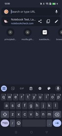Toetsenbord rechtop