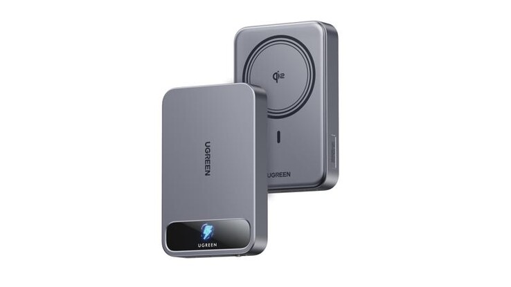De nog niet uitgebrachte Ugreen Magnetic Wireless Power Bank (PB589). (Afbeeldingsbron: Ugreen)