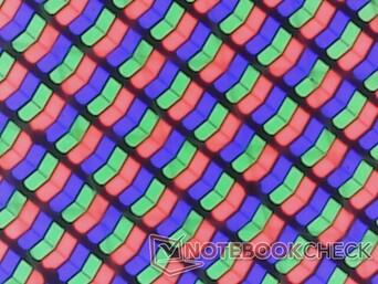 Haarscherpe RGB-subpixels met bijna geen korreligheid
