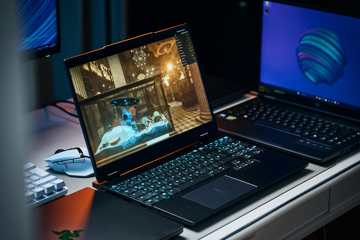 De XMG Fusion/Core 15 en de Razer Blade bieden krachtige GPU's, ondanks hun compacte behuizing.