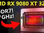 RX 9080 XT ES speculatie (bron: @MooresLawIsDead YouTube)