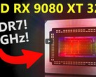 RX 9080 XT ES speculatie (bron: @MooresLawIsDead YouTube)