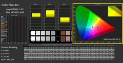 CalMAN: ColorChecker (gekalibreerd)