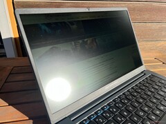 In de zon