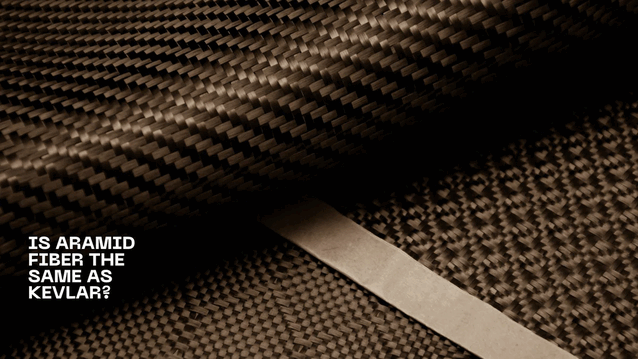 Aramide en Kevlar zijn niet hetzelfde, hoewel ze vergelijkbare eigenschappen hebben. Ondanks de visuele gelijkenissen heeft aramide heel andere eigenschappen dan koolstofvezel