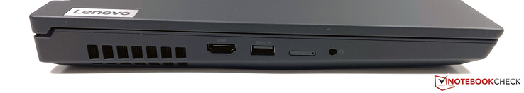 Linkerzijde: HDMI 2.0, USB-A (3.2 Gen.1), SIM-kaart, 3,5 mm stereo jack