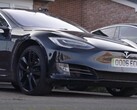 De Tesla Model S van Paul Curzon heeft meer dan 430.000 mijl afgelegd op zijn originele accu. (Bron: AutoTrader UK)