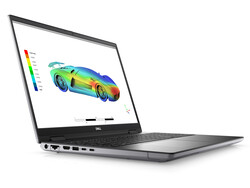 In review: Dell Precision 7670 Thin model. Testapparaat geleverd door Dell