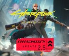 Banner voor Cyberpunk 2077 Edgerunners 2 Update 2.5 weergegeven