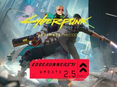 Banner voor Cyberpunk 2077 Edgerunners 2 Update 2.5 weergegeven