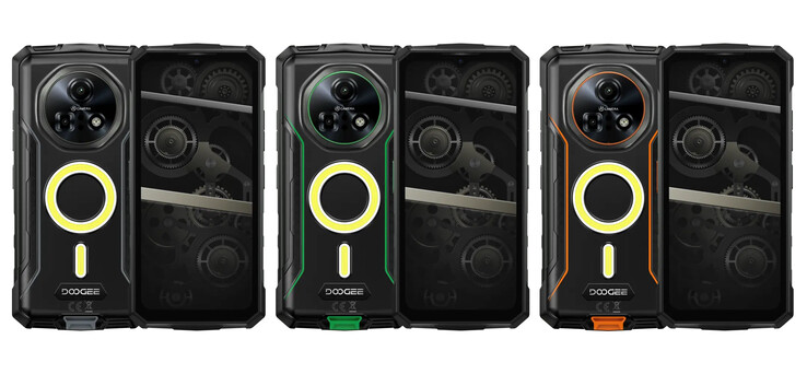 3 accentkleuren beschikbaar (Afbeelding bron: Doogee)