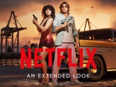 Banner voor de uitgebreide Netflix-preview van GTA 6 met Lucia en Jason