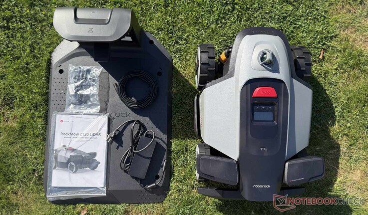 Wat wordt meegeleverd met de Roborock RockMow Z120 LiDAR