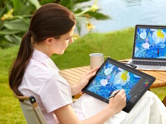 Het XPPen Artist Ultra 14-tekenscherm kan via één USB-C-aansluiting op laptops worden aangesloten.
