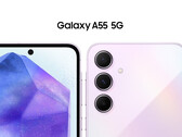 De Galaxy A55 komt volgens de geruchten in de Awesome kleuren Iceblue, Lilac en Navy. (Afbeeldingsbron: Android Headlines)