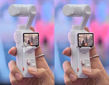 Insta360 Luna Ultra hands-on beelden lijken 6,2x zoomoptie te tonen.