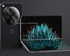 De OnePlus Open lijkt een wereldwijde opvolger te zijn van de Oppo Find N2. (Afbeeldingsbron: OnLeaks &amp; SmartPrix)