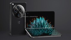 De OnePlus Open lijkt een wereldwijde opvolger te zijn van de Oppo Find N2. (Afbeeldingsbron: OnLeaks & SmartPrix)