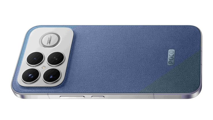 De Poco F8 Ultra in zijn Blue Denim afwerking. (Afbeeldingsbron: via Sudhanshu Ambhore)