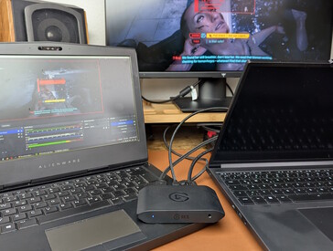 Intern laptopdisplay zugunsten des externen Bildschirms ausgeschaltet