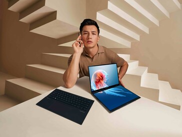 De Zenbook Duo. (Bron: Asus)