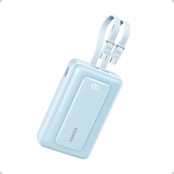 De Anker Zolo Power Bank (20K, 45W, ingebouwde dubbele USB-C-kabels). (Afbeeldingsbron: Anker)