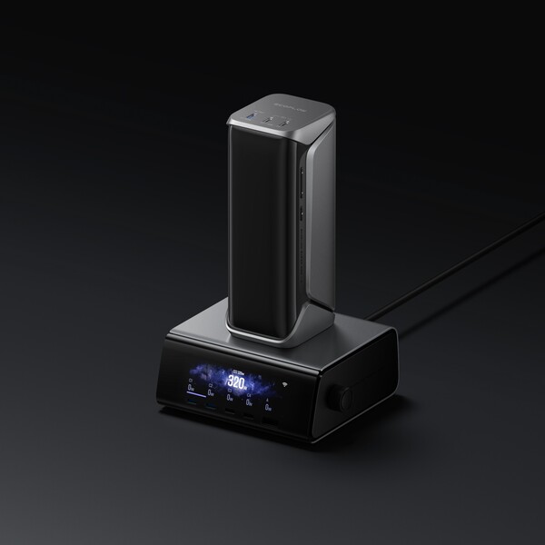 De EcoFlow Rapid Pro X kan tot 320W opgeladen worden. (Afbeeldingsbron: EcoFlow)