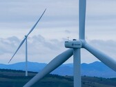 De turbine met twee bladen had een beschikbaarheidspercentage van 99,3% tijdens de test van 500 dagen. (Afbeeldingsbron: Envision Energy)