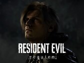 Leon Kennedy gezien in een Resident Evil Requiem banner