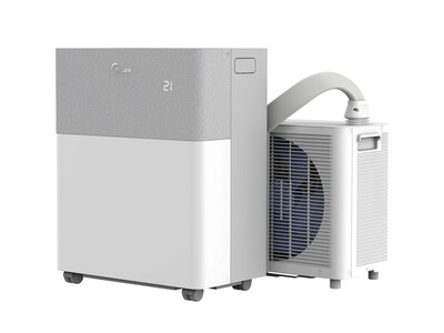 Aan de buitenkant ziet de PortaSplit Cool er precies hetzelfde uit als zijn broertje.