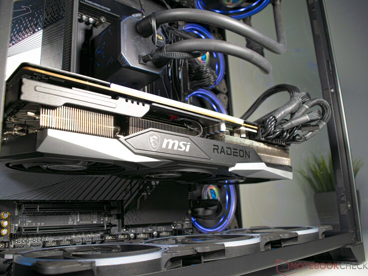 MSI Radeon RX 6950 XT Gaming X Trio 16G in ons testsysteem