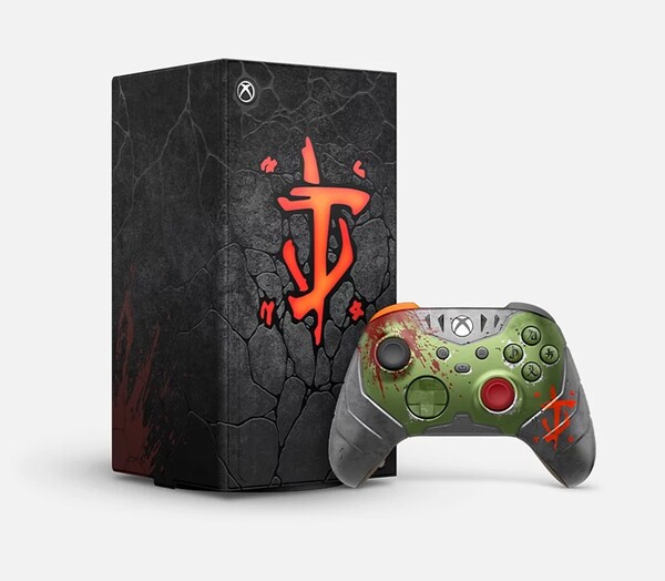 De consolewikkel en Xbox draadloze controller hebben allebei het merkteken van de doder. (Afbeeldingsbron: Microsoft)
