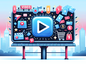 Een ontbrekende skip-knop en nieuwe zwevende advertenties op YouTube zorgen voor onenigheid onder gebruikers. (Afbeeldingsbron: DallE3)