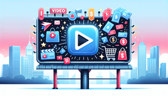Een ontbrekende skip-knop en nieuwe zwevende advertenties op YouTube zorgen voor onenigheid onder gebruikers. (Afbeeldingsbron: DallE3)