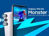 De Galaxy M14. (Bron: Samsung via Amazon.in)