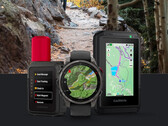 De inReach Mini 3 naast een Fenix 8 Pro en eTrex Touch. (Afbeeldingsbron: via u/LargeIntestine)