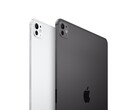 Close-up van de achterkant van de iPad Pro in zilver en space black, met de camera en het aluminium frame (Afbeelding bron: Apple)