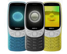 De Nokia 3210 2024 is tot nu toe in drie kleuren afgebeeld. (Afbeeldingsbron: WinFuture &amp; @rquandt)