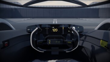 Het interieur van de Polestar Synergy verbindt de bestuurder en de auto. (Afbeelding bron: Polestar)