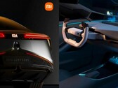 Enkele "Xiaomi Car" renders. (Bron: MyDrivers)