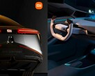 Enkele "Xiaomi Car" renders. (Bron: MyDrivers)